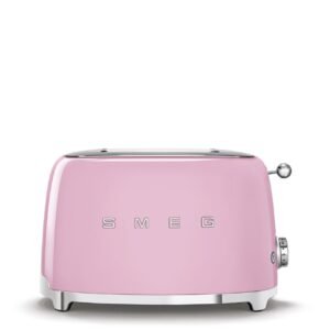 Pink Smeg TSF01PKSA 50’s Retro Style 2 Slice Toaster