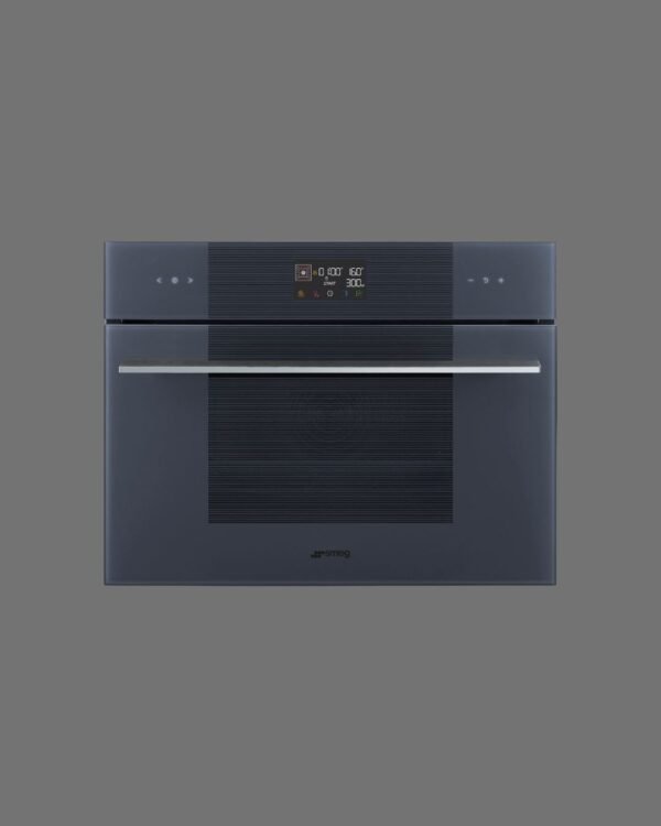 Smeg Neptune Grey Counter Microwave