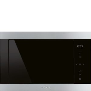 Stainless Smeg Microwave with Grill