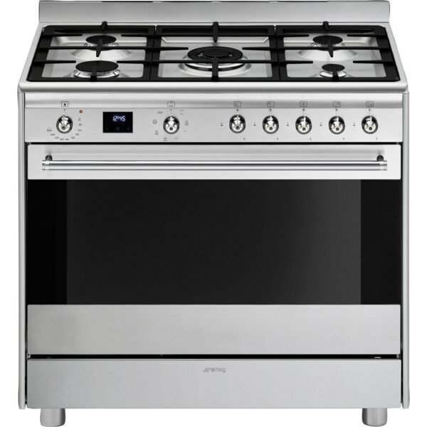 Smeg SSA91MAX2 Classica 90cm Gas Cooker Stainless Steel