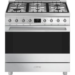 Smeg C9MAXSSA2 Sinfonia 90cm Gas Cooker Stainless Steel
