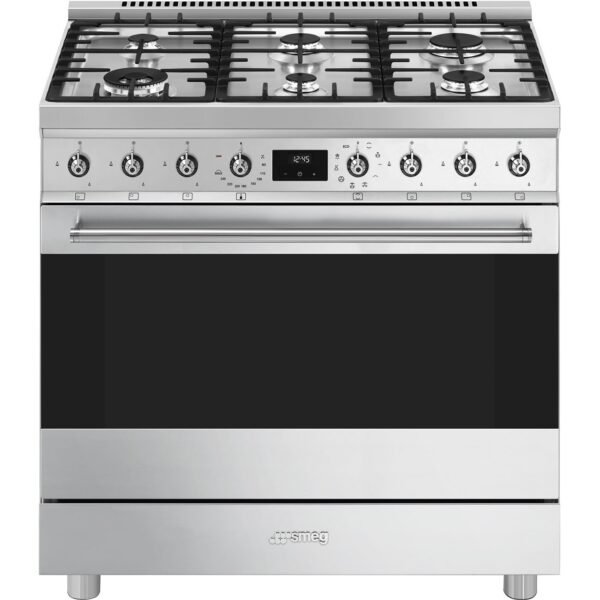 Smeg C9MAXSSA2 Sinfonia 90cm Gas Cooker Stainless Steel