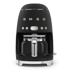 Smeg DCF02BLMEU Drip Coffee Machine Black 50’s Style