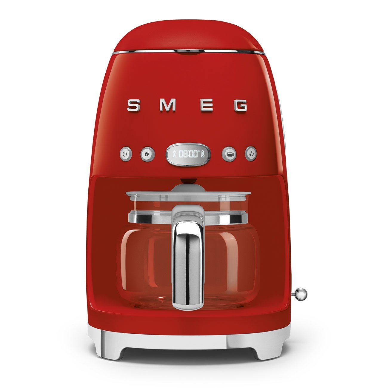 Smeg DCF02RDSA Drip Coffee Machine Red 50’s Style