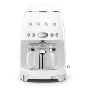 Smeg DCF02WHEU Drip Coffee Machine White 50’s Style
