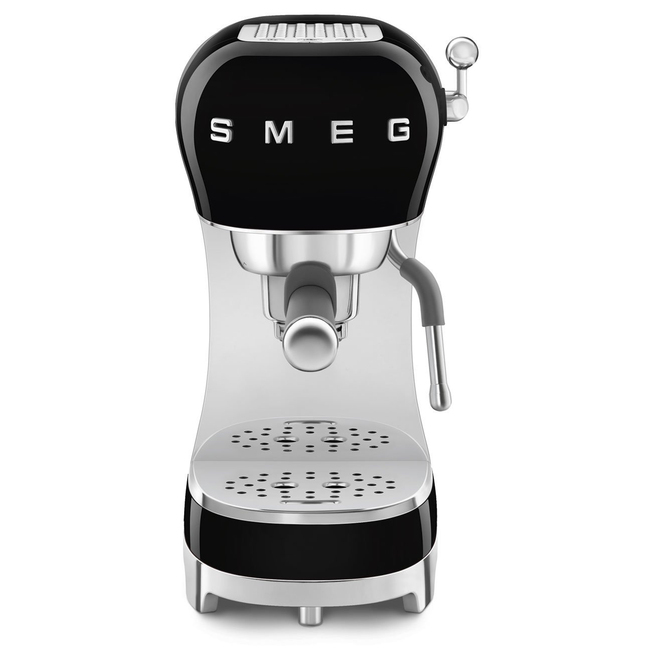 Smeg ECF02BLEU Espresso Manual Coffee Machine 50’s Style – Black