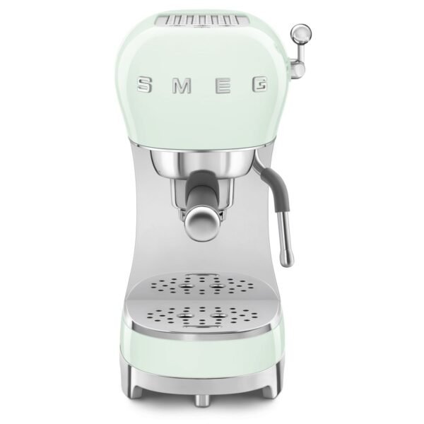 Smeg ECF02PGEU Espresso Manual Coffee Machine 50’s Style – Pastel Green