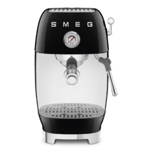 Smeg ECF03BLEU Espresso Manual Coffee Machine 50’s Style – Black