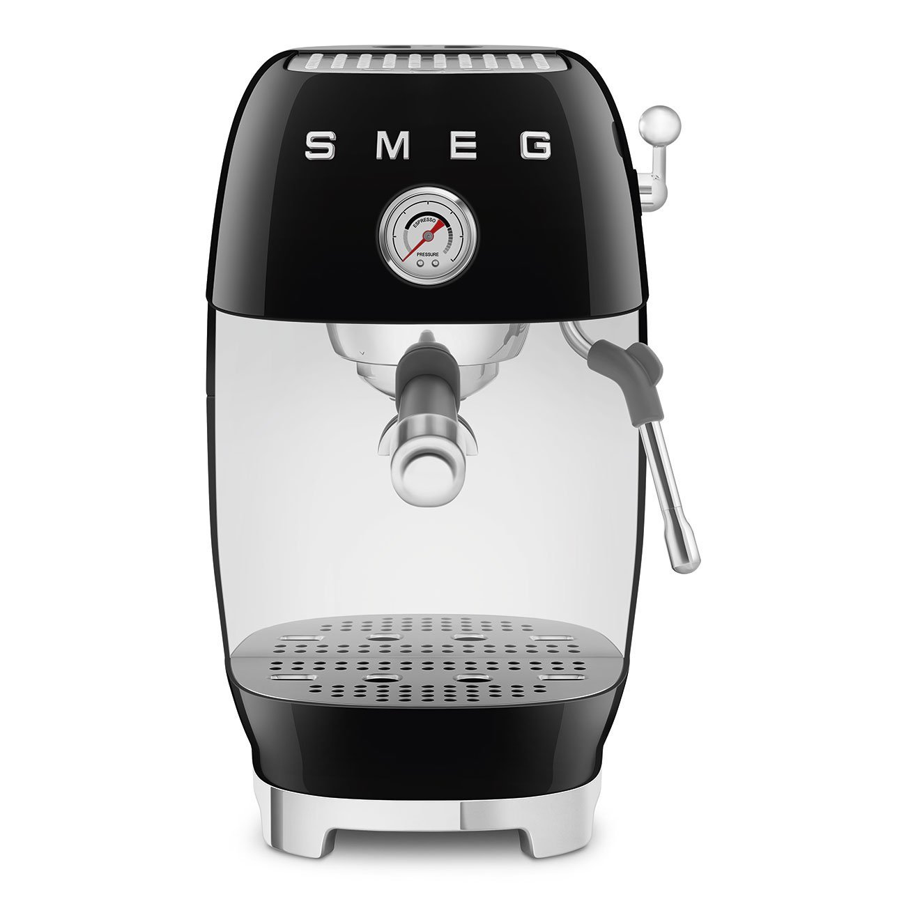 Smeg ECF03BLEU Espresso Manual Coffee Machine 50’s Style – Black