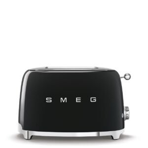 Smeg Toaster 2 Slice Black