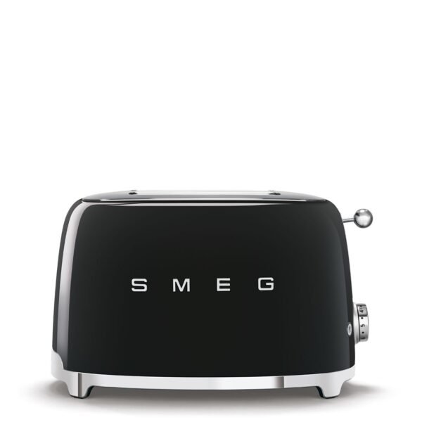Smeg Toaster 2 Slice Black