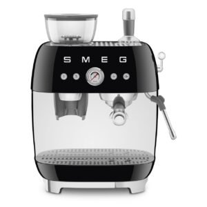 Smeg EGF03BLEU Manual Coffee Machine with grinder 50’s Style – Black
