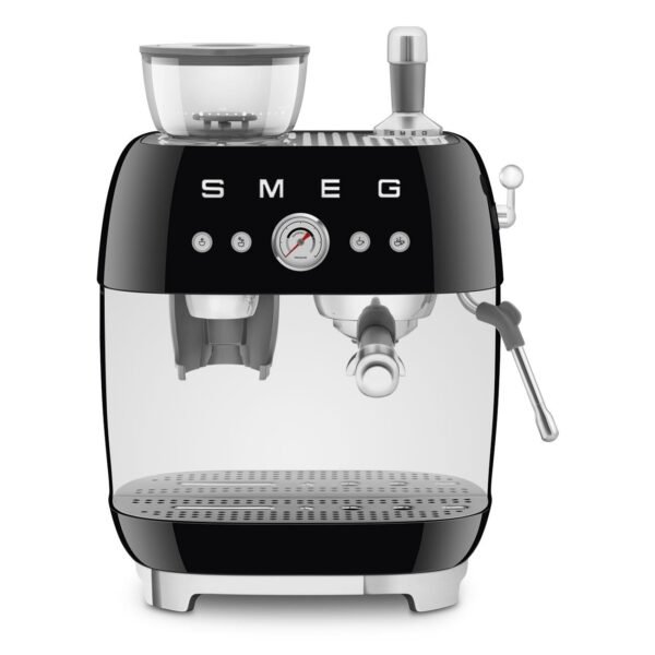 Smeg EGF03BLEU Manual Coffee Machine with grinder 50’s Style – Black