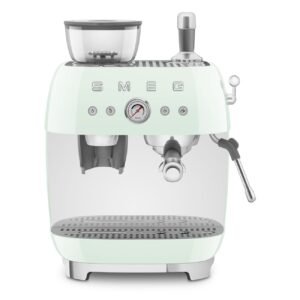 Smeg EGF03PGEU Manual Coffee Machine with Grinder 50’s Style – Pastel Green