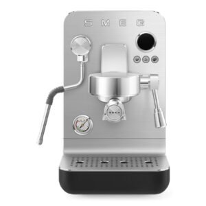 Smeg EMC02BLMEU Espresso Manual Coffee Machine Collezione – Black