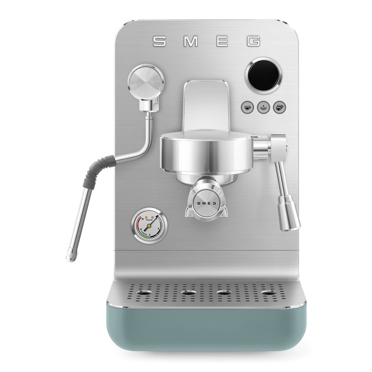 Smeg EMC02EGMEU Espresso Manual Coffee Machine Collezione – Emerald Green