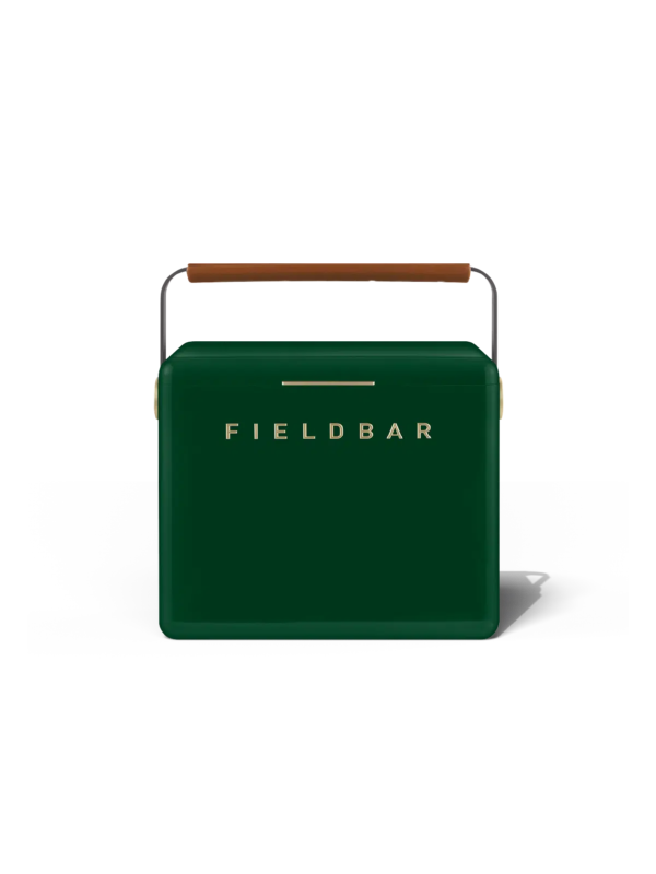 Fieldbar 24L Gin Trunk Cooler Box Racing Green