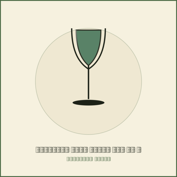 Fieldbar Wine Glass Set of 4 Parisian Green