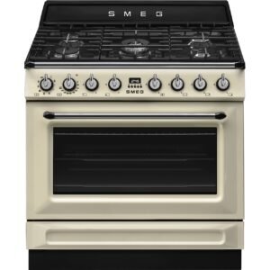 Smeg TR90GMP Victoria 90cm Gas Cooker Cream