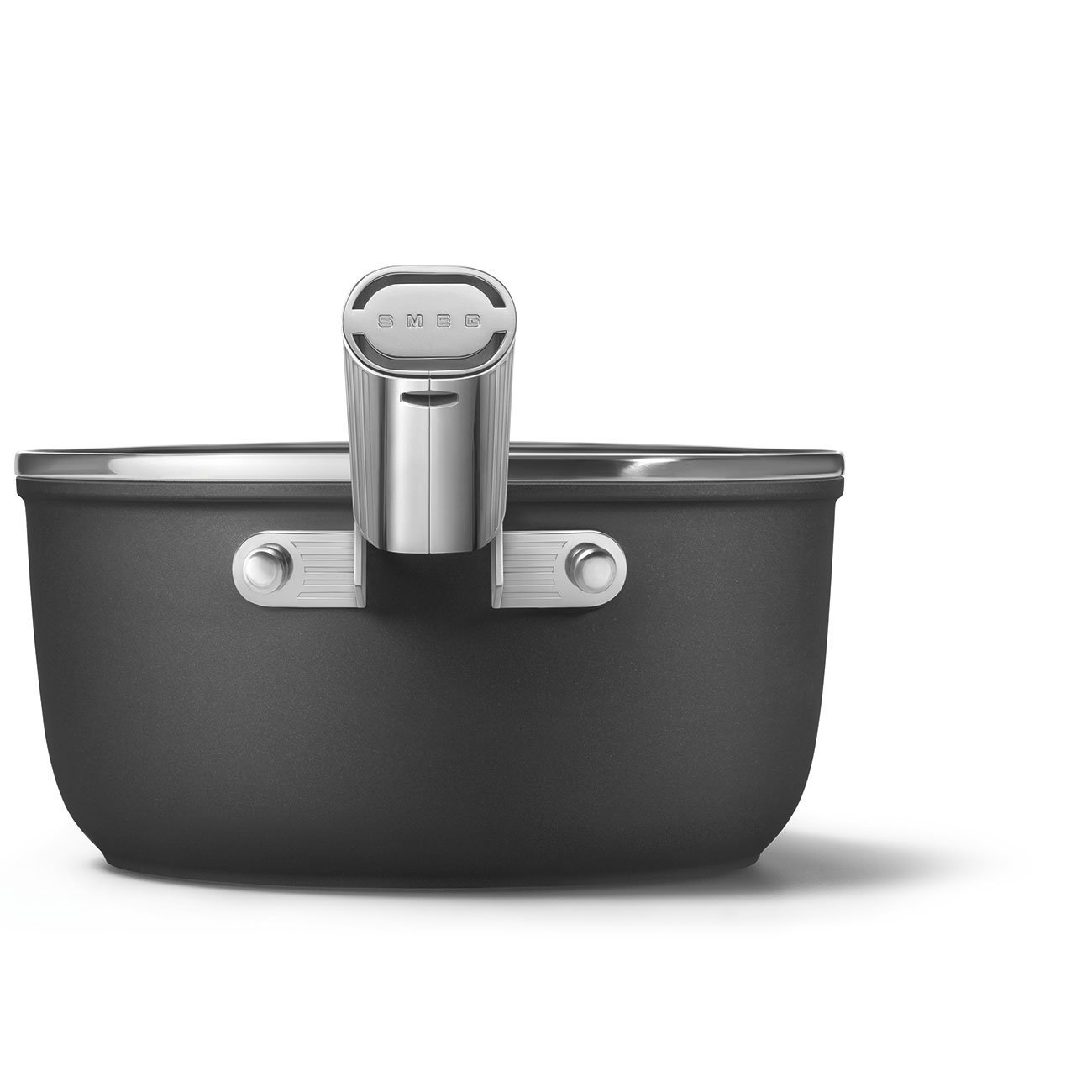 Smeg SPF2012BLM 20cm Non-Stick Saucepan – Black