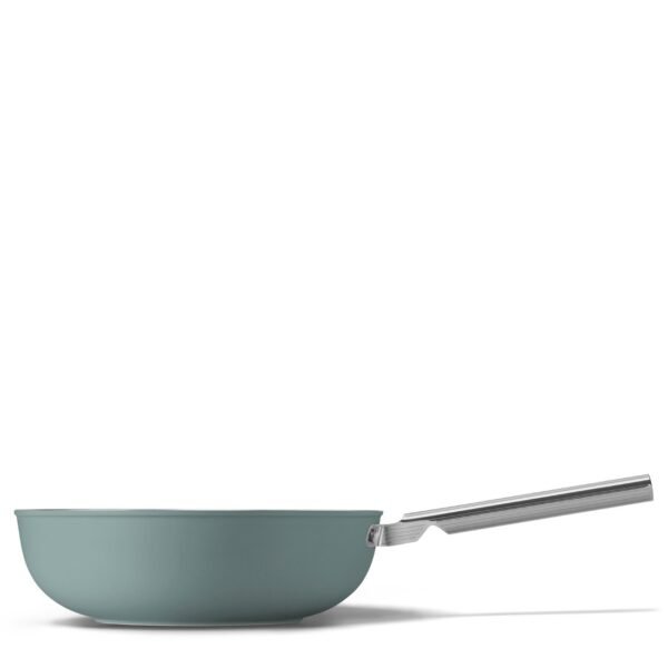 Smeg WOF3002EGM 30cm Non-Stick Wok – Emerald Green