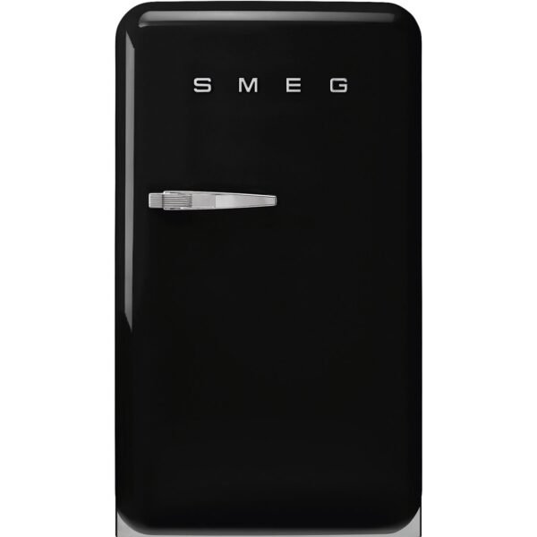 Smeg FAB10HRBL5 50’s Style 50cm Bar Fridge – Black (Right Hinge)