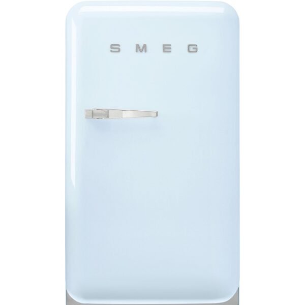 Smeg FAB10HRPB5 50’s Style 50cm Bar Fridge – Pastel Blue (Right Hinge)