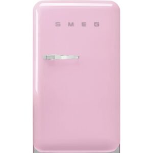 Smeg FAB10HRPK5 50’s Style 50cm Bar Fridge – Pink (Right Hinge)