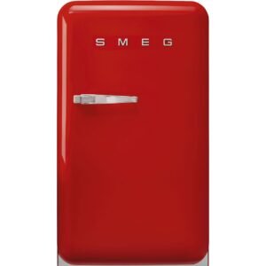 Smeg FAB10HRRD5 50’s Style 50cm Bar Fridge – Red (Right Hinge)