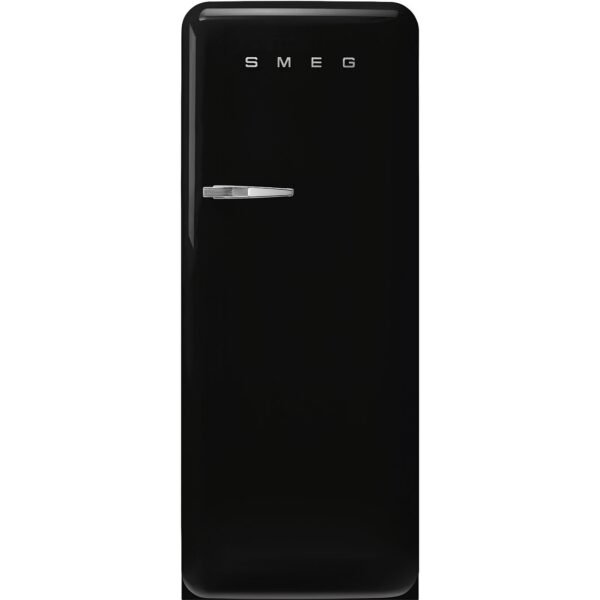 Smeg FAB28RBL6 50’s Style 60cm Fridge with Freezer Compartment – Black (Right Hinge)