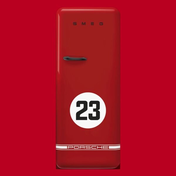 Smeg FAB28RDP9176 Porsche x SMEG Fridge – 917 Salzburg
