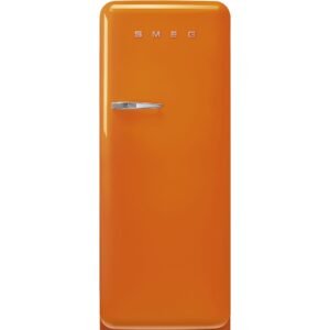 Smeg FAB28ROR6 50’s Style 60cm Fridge with Freezer Compartment – Orange (Right Hinge)