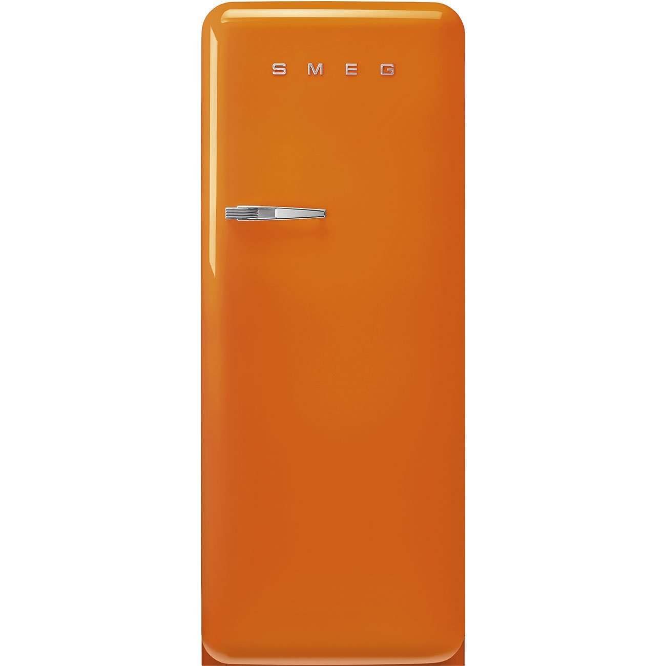 Smeg FAB28ROR6 50’s Style 60cm Fridge with Freezer Compartment – Orange (Right Hinge)