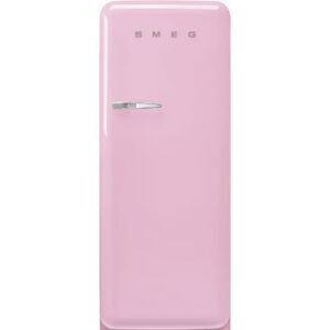 Smeg FAB28RPK6 50’s Style 60cm Fridge with Freezer Compartment – Pink (Right Hinge)