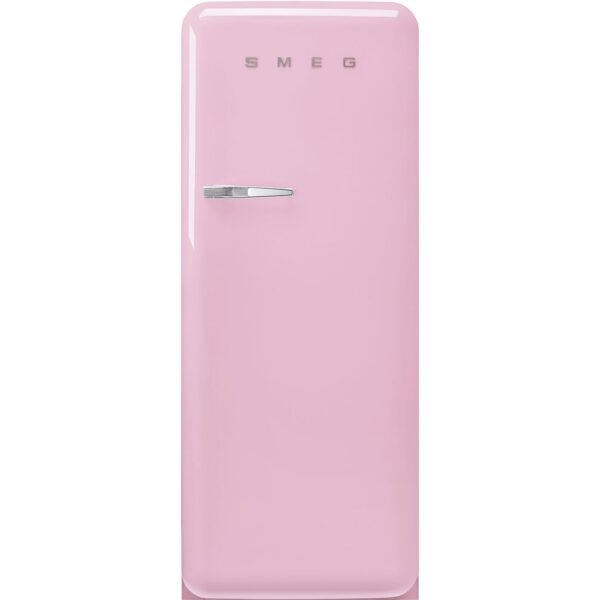 Smeg FAB28RPK6 50’s Style 60cm Fridge with Freezer Compartment – Pink (Right Hinge)