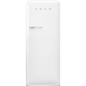 Smeg FAB28RWH6 50’s Style 60cm Fridge with Freezer Compartment – White (Right Hinge)