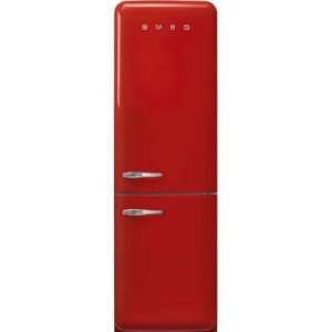 Smeg FAB32RRD6 50’s Style 60cm Fridge-Freezer – Red (Right Hinge)