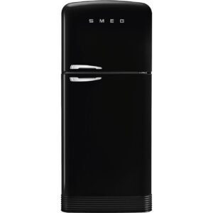 Smeg FAB50RBL5 50’s Style 80cm Fridge-Freezer – Black (Right Hinge)