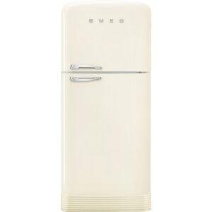 Smeg FAB50RCR5 50’s Style 80cm Fridge-Freezer – Cream (Right Hinge)