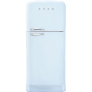 Smeg FAB50RPB5 50’s Style 80cm Fridge-Freezer – Pastel Blue (Right Hinge)