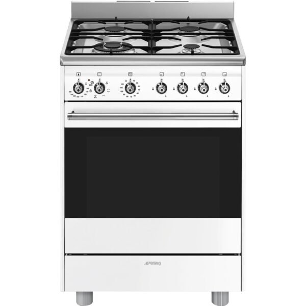 Smeg SSA60MWH2 Classica 60cm Gas Cooker White