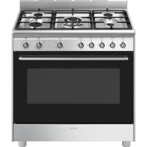 Smeg SSA91GGX2 Classica 90cm All-Gas Cooker Stainless Steel