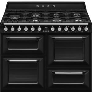 Smeg TR4110BL1 Victoria 110cm Dual Oven Cooker Black