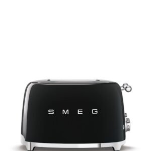 Black 4 Slices Smeg Toaster