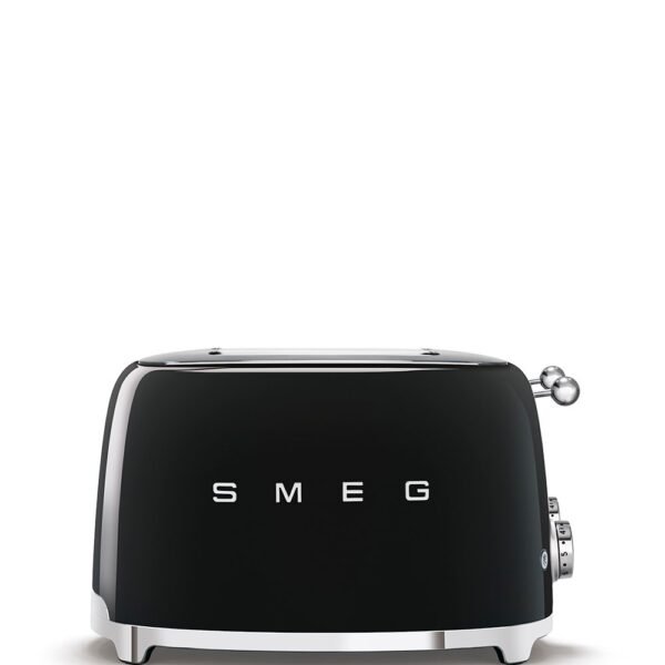 Black 4 Slices Smeg Toaster