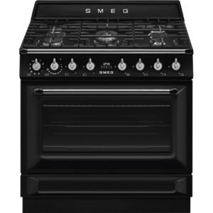 Smeg TR90GMBL Victoria 90cm Gas Cooker Black